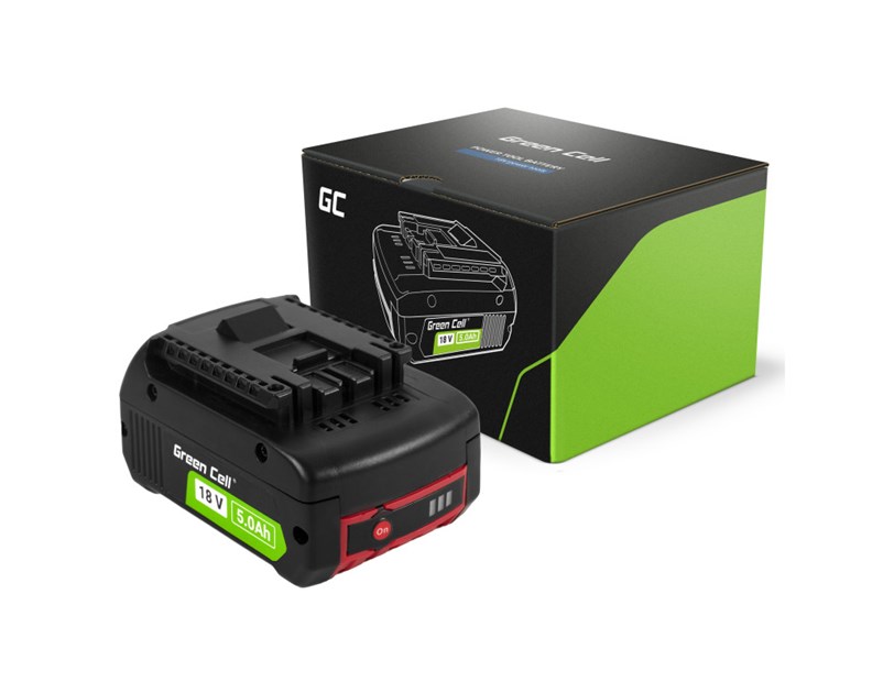 Green Cell (PTBO18V5) baterija 5Ah/18V za Bosch alat, GBA 1600A002U5