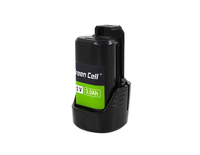 Green Cell (PTBO12V3) baterija 3Ah/12V za Bosch alat, 1600A00X79