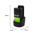 Green Cell (PTBO12V3) baterija 3Ah/12V za Bosch alat, 1600A00X79
