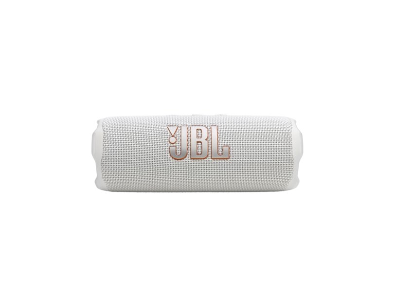 JBL Flip 7 prijenosni zvučnik BT5.4, vodootporan IP68 do 16h slušanja, AI Sound Boost, 45W, Auracast, bijeli