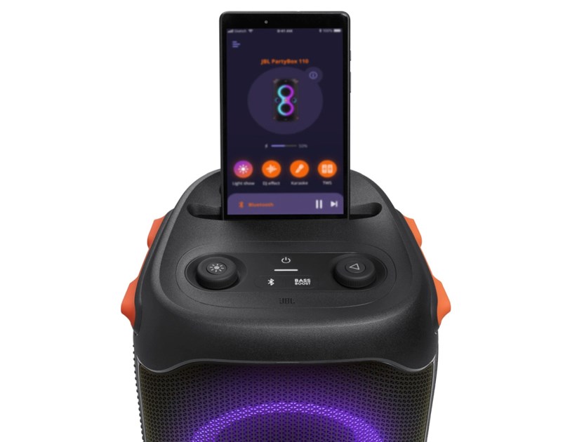 JBL PARTYBOX 110 Prijenosni bežični bluetooth zvučnik velike snage 160W, Bluetooth, RGB LED osvjetljenje, USB