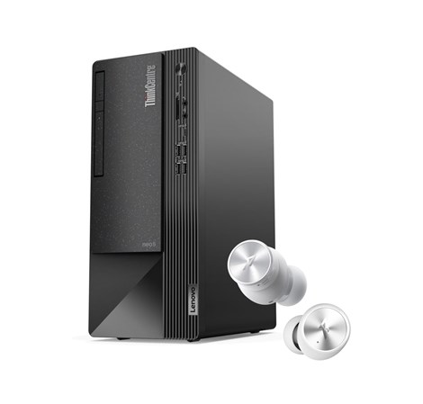Lenovo ThinkCentre NEO 50t Gen 4 + 1MORE In-Ear bežične slušalice, Intel i5-13400, 16GB DDR4, 1TB SSD, UHD 730, DVDRW, VGA/HDMI/DP, tipk/miš + Win 11 Pro + 3Y (12JB0023CR-W11P)