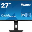 IIYAMA 27" XUB2793QS-B6 QHD (2560x1440) IPS 16:9, Pivot, HAS, 100Hz, 250 cd/m2, 1300:1, HDMI, DP, zvučnici, crni