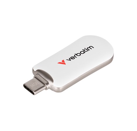 Verbatim Plectra USB-C Flash Drive 64GB, bijeli