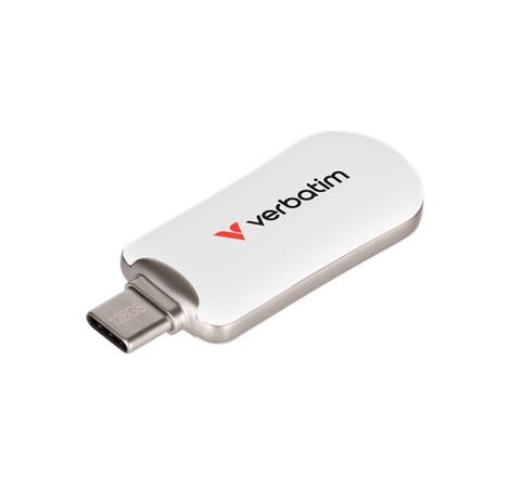 Verbatim Plectra USB-C Flash Drive 128GB, bijeli