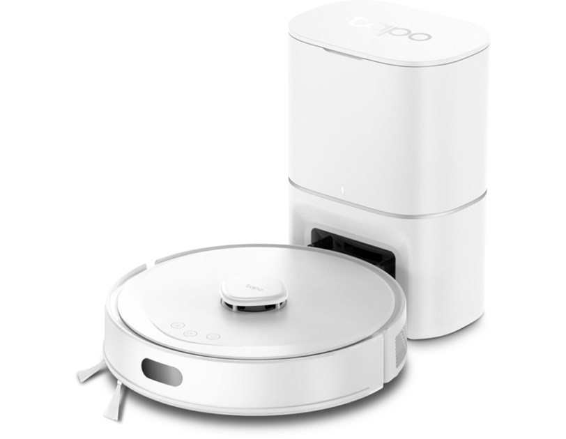 Tapo RV30 Max Plus robotski usisivač i perač, LiDAR + IMU dual Navigation, 2600 mAh, 300ml Dustbin, 300ml Water Tank, Smart Dust Collection, WiFi/Bluetooth, Home/Alexa, Tapo APP