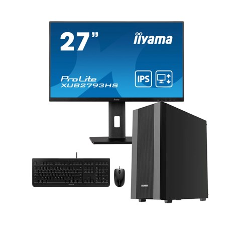 Cratos LearnStation BTS - AMD Ryzen 5 7500F, 16GB DDR5, 1TB NVMe SSD,  Nvidia GT 730 2GB, Windows 11 Professional+ tipkovnica/ miš/monitor 