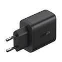 UGREEN zidni punjač 20W, USB-A, USB-C, QC 4.0+, crni