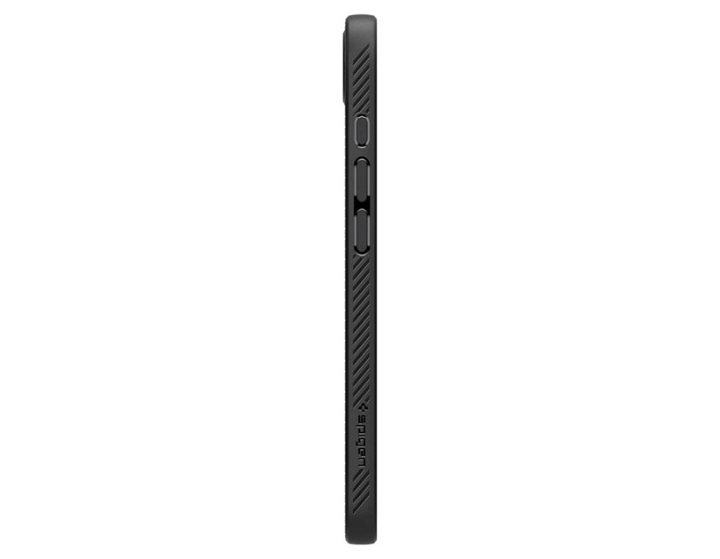 Spigen Liquid Air, zaštitna maska za telefon, mat crna - iPhone 16e (ACS09161)