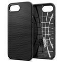 Spigen Liquid Air, zaštitna maska za telefon, mat crna - iPhone 16e (ACS09161)