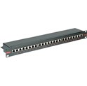 Roline Cat.6/Class E 19" Patch Panel 24-porta STP, crni