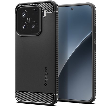 Spigen Rugged Armor, matte black - Xiaomi 15 (ACS08859)