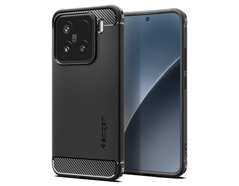 Spigen Rugged Armor, matte black - Xiaomi 15 (ACS08859)