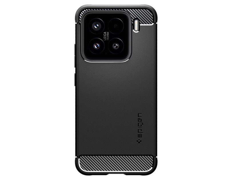 Spigen Rugged Armor, matte black - Xiaomi 15 (ACS08859)