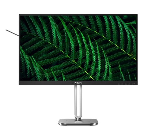 Philips 27" 27B2G5200/00 FHD (1920×1080) IPS, Pivot, 100 Hz, 300 cd/m2, 1500:1, 4 ms, VGA/HDMI/DP, 4×USB 3.2, zvučnici