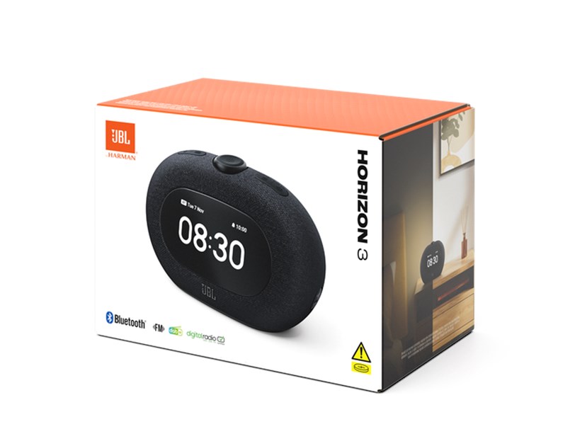 JBL HORIZON 3 radio budilica DAB/DAB+/FM, Bluetooth crna 