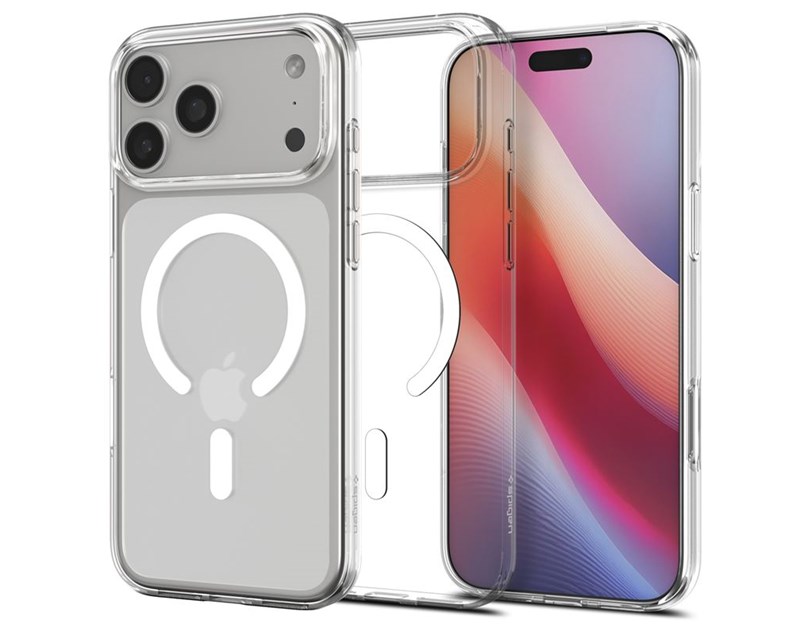Spigen Liquid Crystal MagSafe, clear white - iPhone 17 Pro