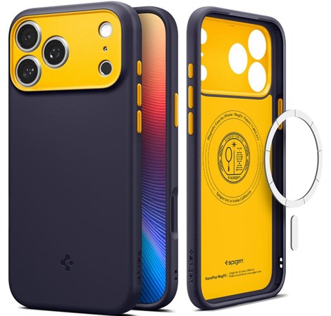 Spigen Nano Pop MagSafe, blueberry navy - iPhone 17 Pro Max