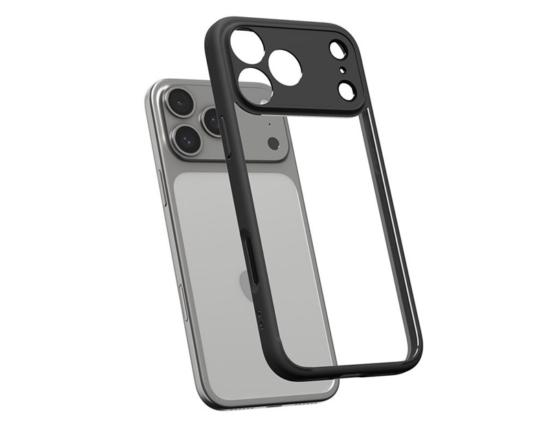 Spigen Ultra Hybrid, matte black - iPhone 17 Pro