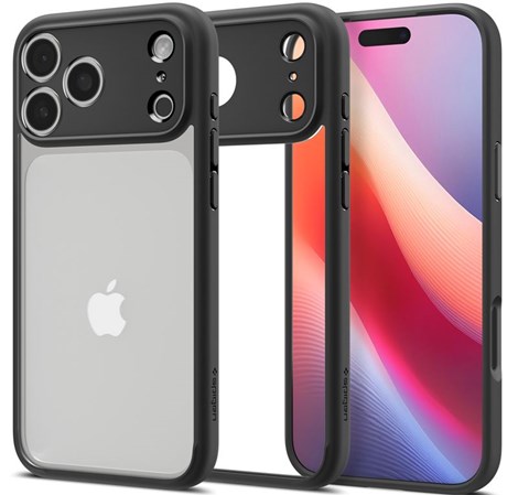 Spigen Ultra Hybrid, matte black - iPhone 17 Pro Max