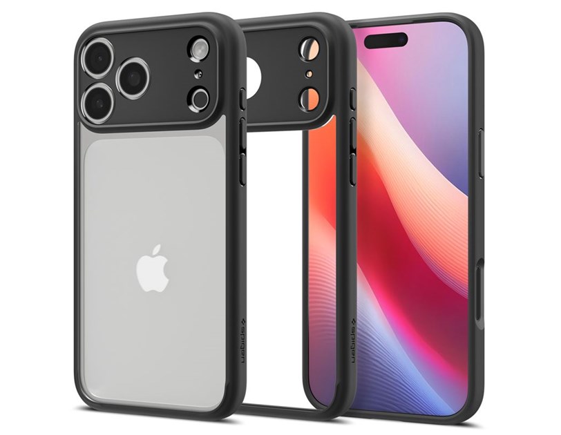 Spigen Ultra Hybrid, matte black - iPhone 17 Pro Max