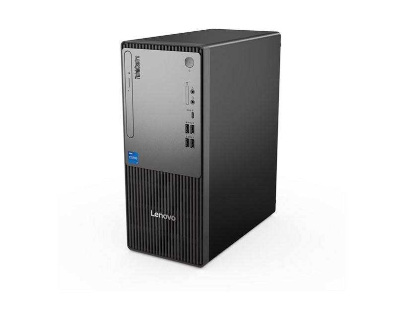 Lenovo ThinkCentre NEO 50t Gen 5, Intel Core i3-14100, 16GB DDR5, 512GB SSD, UHD 730, DVDRW, 9xUSB, VGA/HDMI/DP, tipk/miš, Win 11 Pro + 3Y (12UD004SCR)