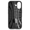 Spigen Liquid Air, matte black - iPhone 17