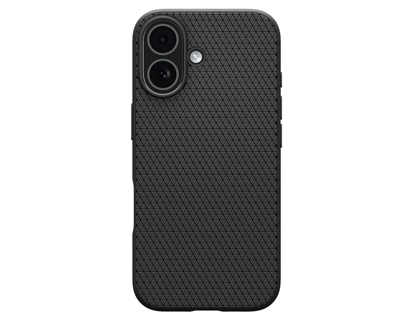 Spigen Liquid Air, matte black - iPhone 17
