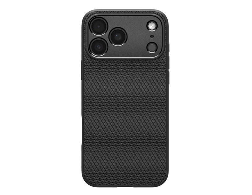 Spigen Liquid Air, matte black - iPhone 17 Pro