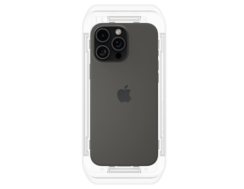 Spigen Glass tR EZ Fit (Privacy) 2 Pack, zaštitno staklo za ekran telefona 2 kom - iPhone 17/16 Pro/17 (AGL07929)