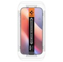 Spigen Glass tR EZ Fit (Privacy) 2 Pack, zaštitno staklo za ekran telefona 2 kom - iPhone 17/16 Pro/17 (AGL07929)