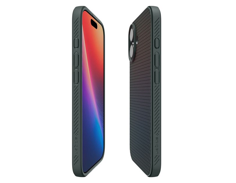 Spigen Liquid Air, abyss green - iPhone 17