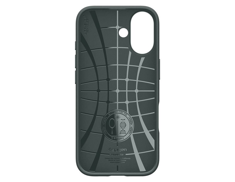 Spigen Liquid Air, abyss green - iPhone 17
