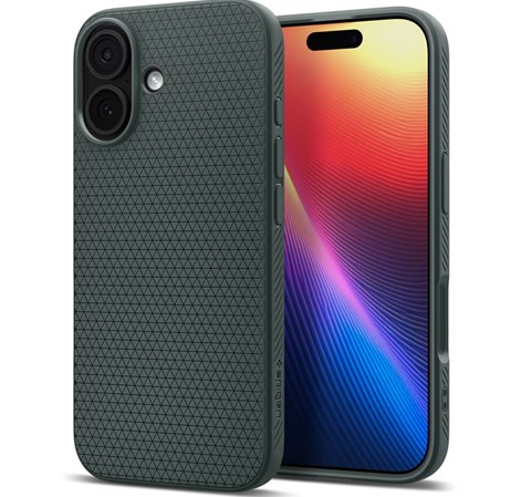 Spigen Liquid Air, abyss green - iPhone 17