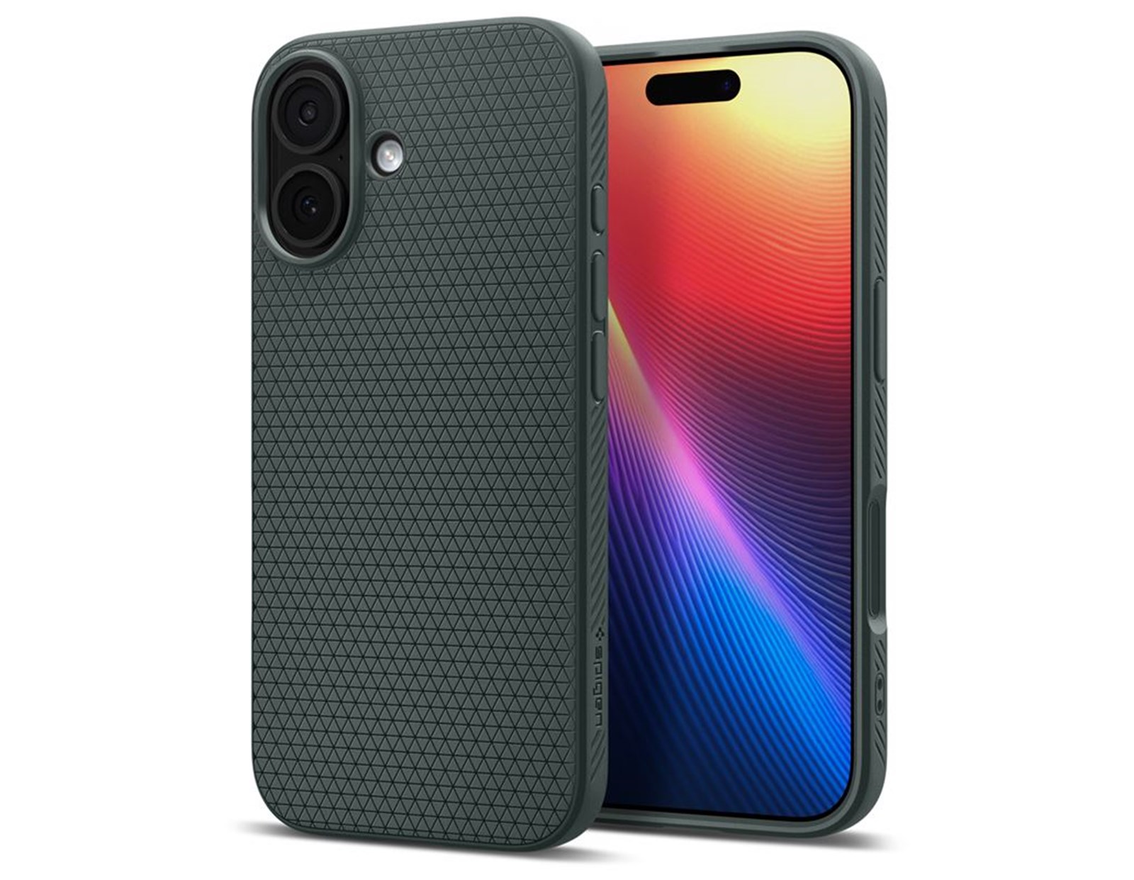 Spigen Liquid Air, abyss green - iPhone 17
