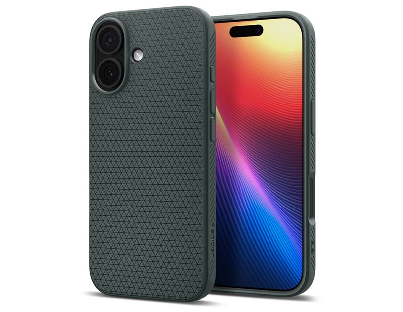 Spigen Liquid Air, abyss green - iPhone 17