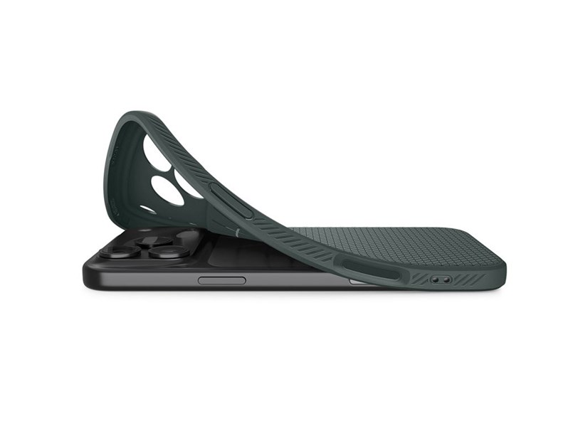 Spigen Liquid Air, abyss green - iPhone 17 Pro Max