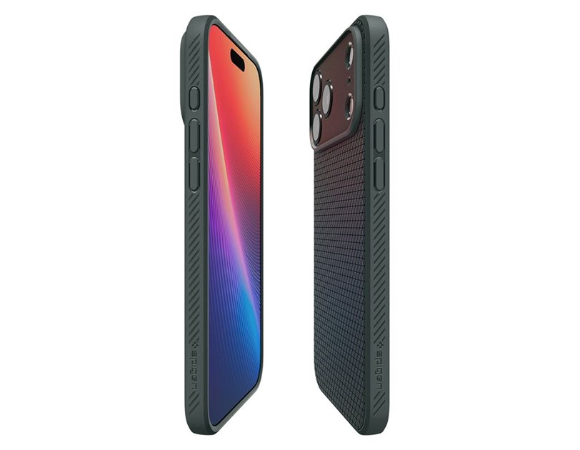 Spigen Liquid Air, abyss green - iPhone 17 Pro Max