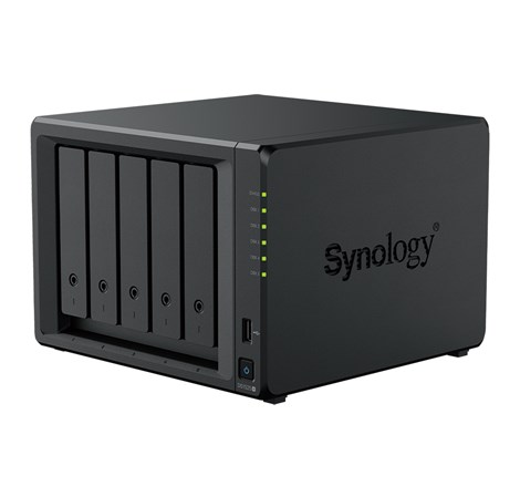Synology DS1525+ DiskStation 5-bay NAS server/samo za Synology diskove/ AMD Ryzen V1500B, Memory: 8 GB, LAN:2x 2.5GbE, 2x USB 3.2 Gen1, 2x USB-C