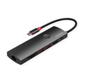 Roline USB-C multiport docking station, 1×4K HDMI, 2×USB 3.2 Gen 2, 1×USB Type C PD, 1×G-LAN, 1×SD/microSD Card Reader
