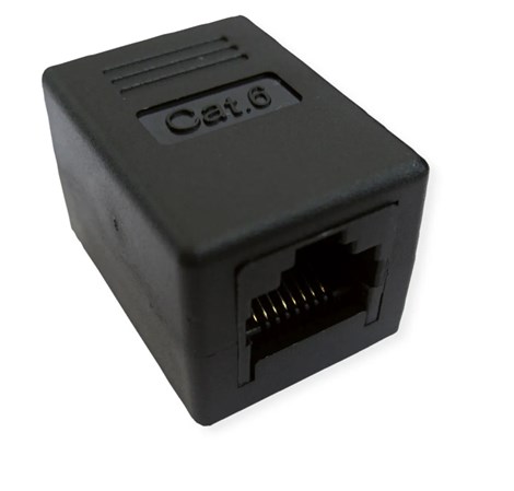 Roline VALUE UTP RJ45 modularna spojnica Cat.6/Class E, plastična, crna