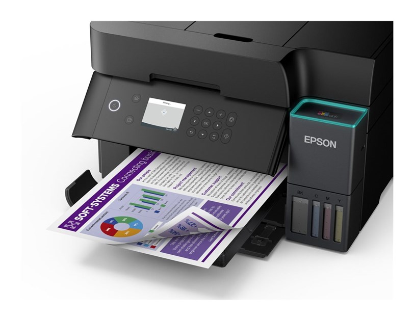 Epson EcoTank L6370 Print/Scan/Copy A4 pisač, 35/23 str./min, 4800 x 1200 dpii, USB, Wi-Fi, LAN, Duplex, ADF (C11CL43403)