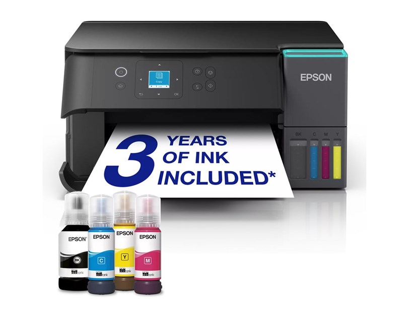 Epson EcoTank L4360 Print/Scan/Copy A4 pisač, 33/20 str/min., 4800x1200 dpi, USB, Wi-Fi, Duplex (Print) (C11CL41408)