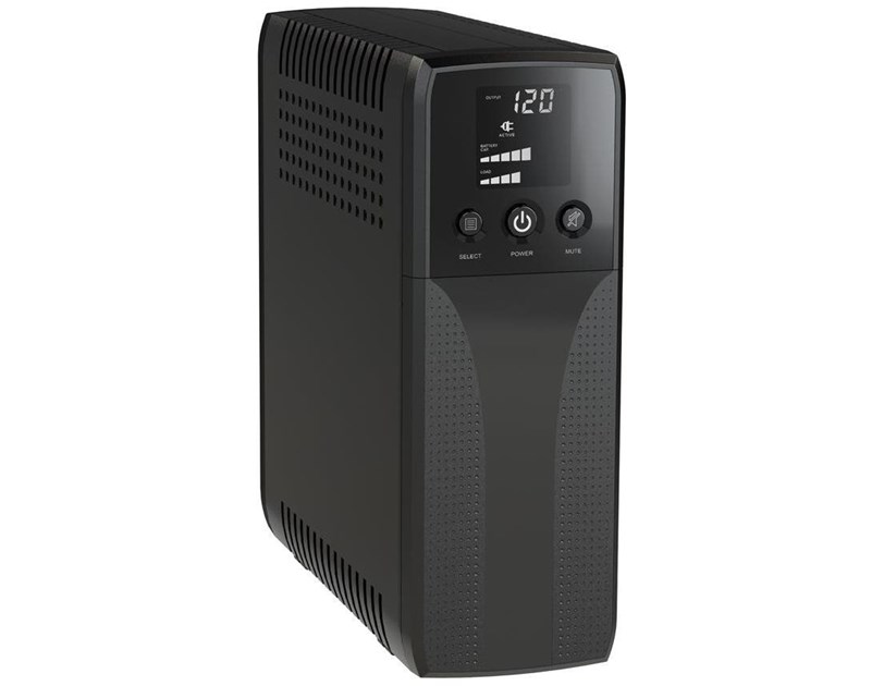 Fortron Source UPS ST 1200 Tower 1200VA/720W, Line-interactive, HID, RJ45, SCHUKO*4,with hot swappable battery design, 12V9Ahx2 pcs