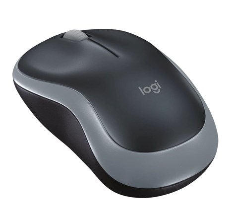 Logitech M185 bežični optički miš, USB, sivi (910-002235)