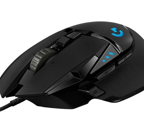 Logitech G502 Hero High Performance igraći optički miš, USB, crni (910-005471)