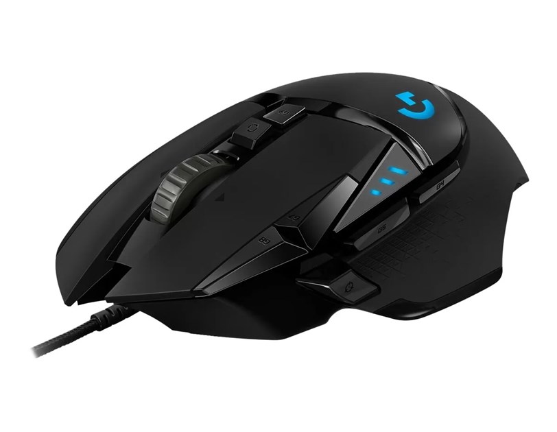 Logitech G502 Hero High Performance igraći optički miš, USB, crni (910-005471)