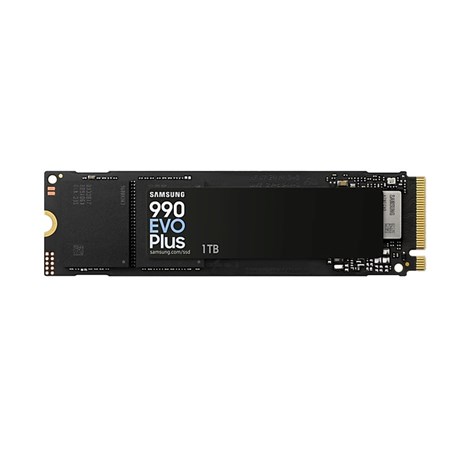Samsung 990 EVO Plus 1TB NVMe PCIe M.2 2280 SSD, R/W: 7150/6300 MB/s (MZ-V9S1T0BW)