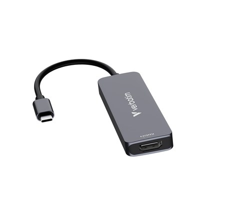 Verbatim USB-C Essentials Multiport Hub 4 priključaka: HDMI, USB-C PD, USB-A 3.2 Gen 1, USB-A