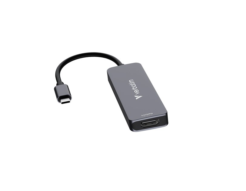Verbatim USB-C Essentials Multiport Hub 4 priključaka: HDMI, USB-C PD, USB-A 3.2 Gen 1, USB-A